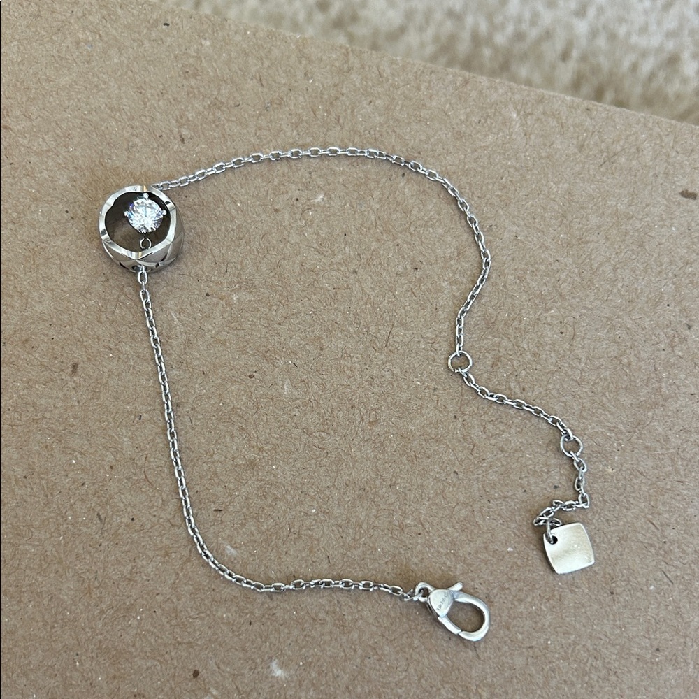 Silver coco crush bracelet designer style